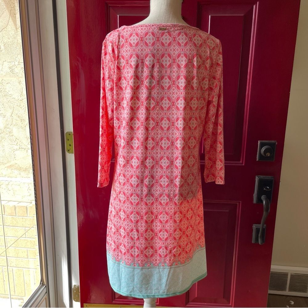 Cabana Life Shift Women's Dress Coral Tides (Size XL) - Picture 9 of 15